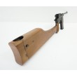Страйкбольный пистолет WE Mauser 712 Black, кобура-приклад, длинный магазин - фото № 11