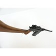 Страйкбольный пистолет WE Mauser 712 Black, кобура-приклад, длинный магазин - фото № 14