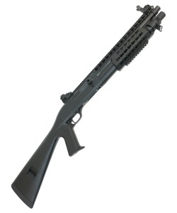 Страйкбольный дробовик Cyma Benelli M3 Super 90, цевье Keymod (CM.365 BK)