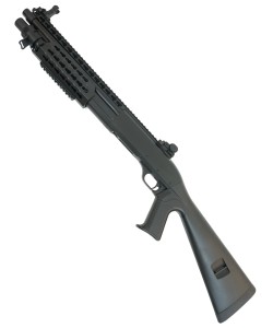 Страйкбольный дробовик Cyma Benelli M3 Super 90, цевье Keymod (CM.365 BK)