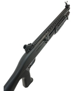 Страйкбольный дробовик Cyma Benelli M3 Super 90, цевье Keymod (CM.365 BK)