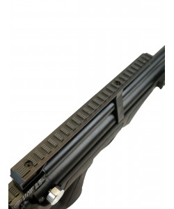 Пневматическая винтовка Hatsan Flashpup-S QE (пластик, PCP, модератор, ★3 Дж) 5,5 мм