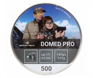 Пули Borner Domed Pro 4,5 мм, 0,51 г (500 штук)