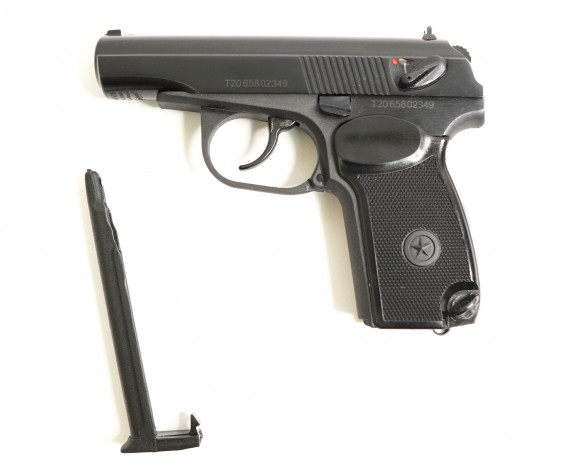 Пневматический пистолет Baikal МР-658К (ПМ, Blowback) (84349) купить вМоскве, СПБ, цена в интернет-магазине «Pnevmat24»