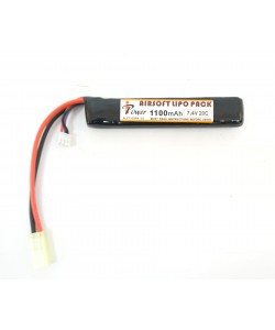 Аккумулятор iPower Li-po 7.4V 1100mAh 20C, 110x20x11 мм (стик)