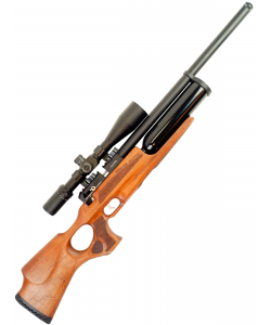 Пневматическая винтовка Kral Puncher Maxi Auto (орех, PCP, ★3 Дж) 6,35 мм