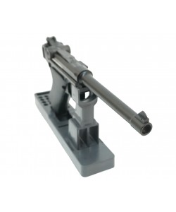 Страйкбольный пистолет WE Luger P08 6” Black (WE-P002)