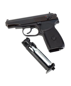 Пневматический пистолет Baikal МР-654К (ПМ, черная рукоять)