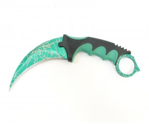 Нож-керамбит Viking Nordway CS0091 (CS-GO) зелёный