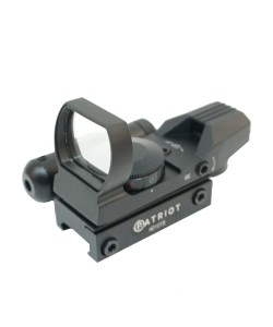 Коллиматорный прицел Patriot 1x33x22 на Weaver, зеленый/красный с ЛЦУ (BH-KP03W)