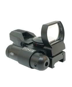 Коллиматорный прицел Patriot 1x33x22 на Weaver, зеленый/красный с ЛЦУ (BH-KP03W)