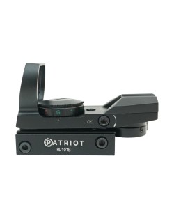 Коллиматорный прицел Patriot 1x33x22 на Weaver, зеленый/красный с ЛЦУ (BH-KP03W)