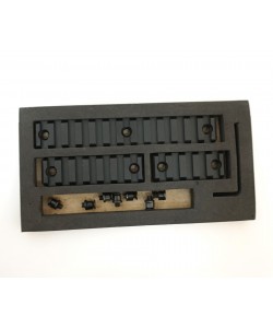 Комплект планок Picatinny Patriot с крепежом (BH-R15)