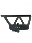 Планка Weaver на бок. кронштейн быстросъемная АК, Вепрь, Сайга, Тигр, СКС (BH-MR51)