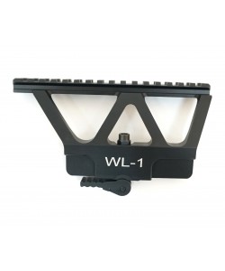 Планка Weaver на бок. кронштейн быстросъемная АК, Вепрь, Сайга, Тигр, СКС (BH-MR51)