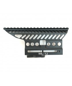 Планка Weaver на бок. кронштейн быстросъемная В-13 для АК, Вепрь, Сайга, Тигр, СКС (BH-MR53)