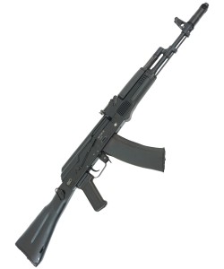 Макет учебный автомат Калашникова АК74М-М (ММГ, складной приклад)