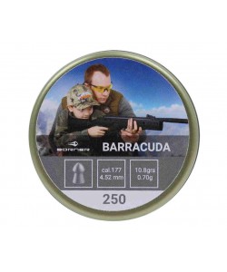 Пули для пневматики Borner Barracuda 4,5 мм, 0,70 г (250 штук)