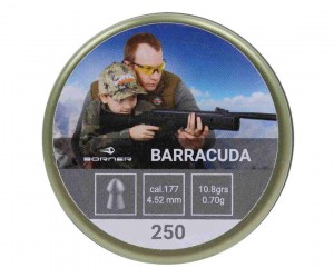 Пули Borner Barracuda 4,5 мм, 0,70 г (250 штук)