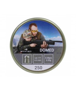 Пули для пневматики Borner Domed 4,5 мм, 0,55 г (250 штук)