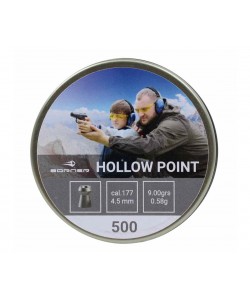 Пули для пневматики Borner Hollow Point 4,5 мм, 0,58 г (500 штук)