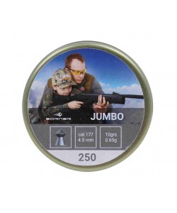 Пули для пневматики Borner Jumbo 4,5 мм, 0,65 г (250 штук)