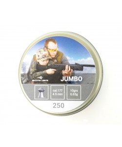 Пули для пневматики Borner Jumbo 4,5 мм, 0,65 г (250 штук)