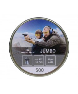 Пули для пневматики Borner Jumbo 4,5 мм, 0,65 г (500 штук)