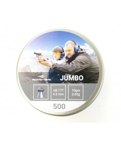 Пули для пневматики Borner Jumbo 4,5 мм, 0,65 г (500 штук)