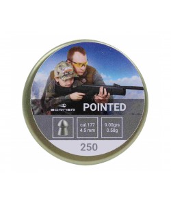 Пули для пневматики Borner Pointed 4,5 мм, 0,58 г (250 штук)