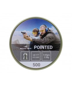 Пули для пневматики Borner Pointed 4,5 мм, 0,58 г (500 штук)
