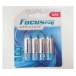 Батарейки пальчиковые FocusRay Super Alkaline LR6/BL4 1.5V (4 x AA) - фото № 1