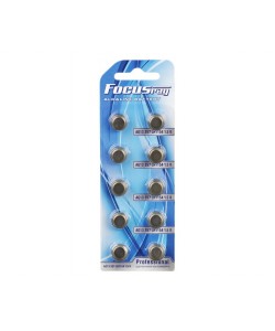 Батарейки кнопочные FocusRay Alkaline 357 1.5V (10 x AG13)