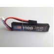 Аккумулятор BlueMAX Li-Po 7.4V 1100mah 20C, 102x21x10 мм (стик)