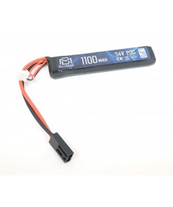 Аккумулятор BlueMAX Li-Po 7.4V 1100mah 20C Stick, 102x21x10 мм
