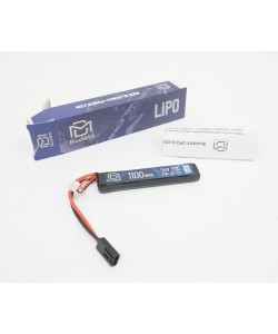 Аккумулятор BlueMAX Li-Po 7.4V 1100mah 20C Stick, 102x21x10 мм