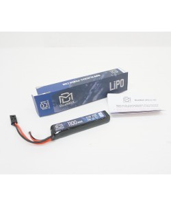 Аккумулятор BlueMAX Li-Po 11.1V 1100mah 20C Stick, 102x21x14 мм