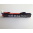 Аккумулятор BlueMAX Li-Po 7.4V 1300mah 20C, 128x21x13,5 мм (стик)