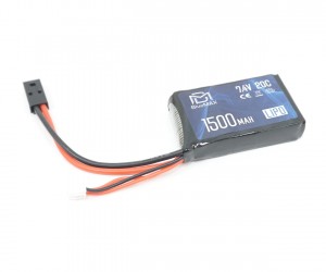 Аккумулятор BlueMAX Li-Po 7.4V 1500mah 20C PEQ/AN-15, 65x43x16 мм