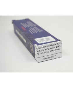 Аккумулятор BlueMAX Li-Po 7.4V 1450mah 30C Stick, 115x17x15 мм