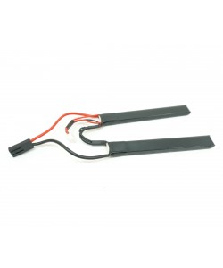 Аккумулятор BlueMAX Li-Po 7.4V 1450mah 30C Nunchuck, 2x (115x17x8) мм