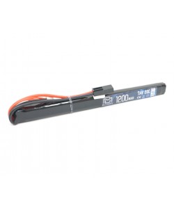 Аккумулятор BlueMAX Li-Po 7.4V 1200mah 20C Stick, 185x17x11.5 мм