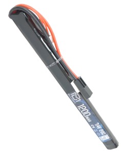 Аккумулятор BlueMAX Li-Po 7.4V 1200mah 20C Stick, 185x17x11.5 мм