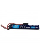 Аккумулятор BlueMAX Li-Po 7.4V 1200mah 20C Stick, 128x21x13 мм