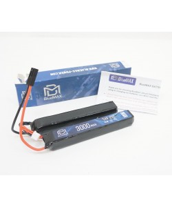 Аккумулятор BlueMAX Li-Po 7.4V 3000mah 20C Nunchuck, 2x (128x21x18) мм