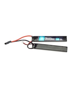 Аккумулятор BlueMAX Li-Po 7.4V 3600mah 20C Nunchuck, 2x (128x21x18) мм