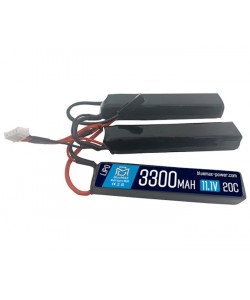 Аккумулятор BlueMAX Li-Po 11.1V 3300mah 20C Triple, 3x (128x21x19) мм