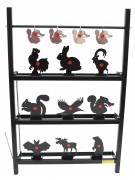 Мишенный комплекс дачный «Животные» 50x70 см