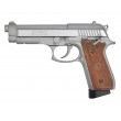 Пневматический пистолет Swiss Arms SA92 (Beretta) Silver - фото № 1