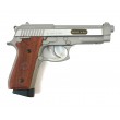 Пневматический пистолет Swiss Arms SA92 (Beretta) Silver - фото № 2
